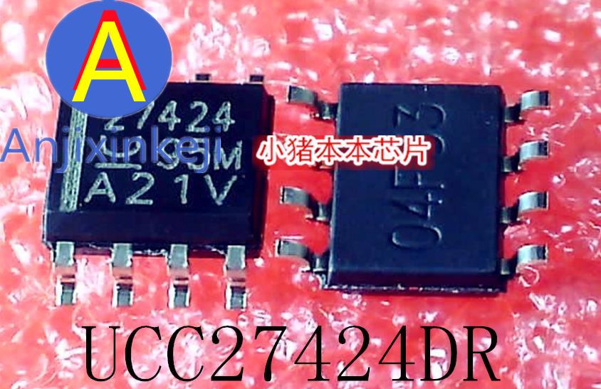 10pcs 100% orginal new UCC27424DR UCC27424 27424 SOP-8